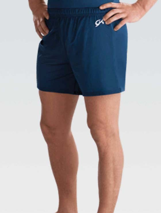 Men's Nylon/Spandex Long Shorts Navy