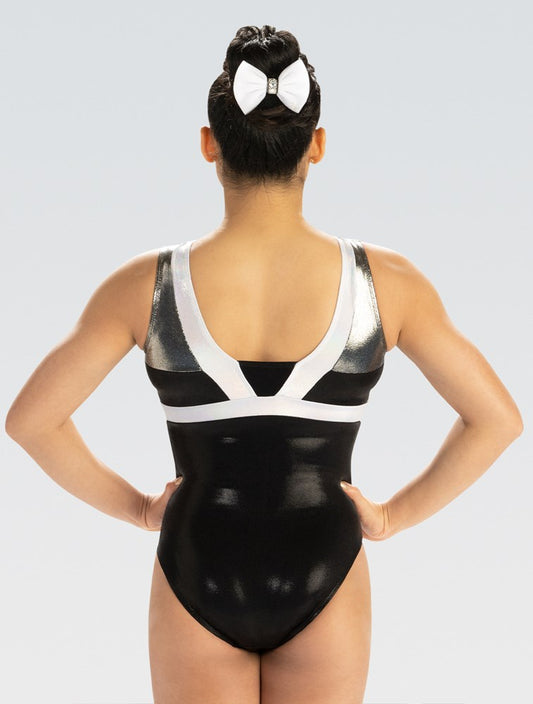 Black Tie Gymnastics Leotard