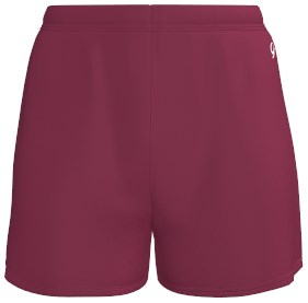 Men's Nylon/Spandex Long Shorts Maroon