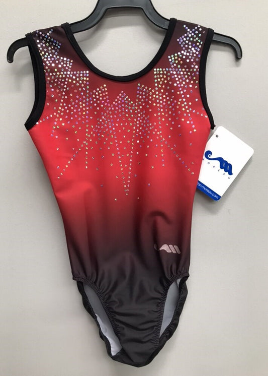 CM14 Red/ Black Leotard