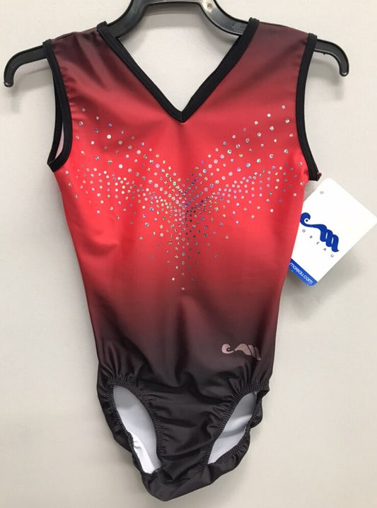 CM05 Red/ Black Leotard