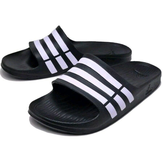 Duramo Slides (Black/White)