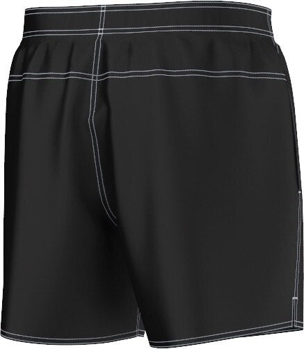 Short Leg Solid Water Short Black