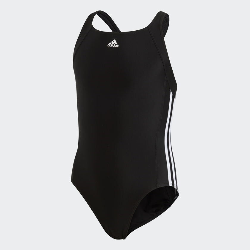 Essence Core 3-Stripe Swimsuit (Black/White)