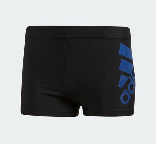 adidas Fitness Swim Boxers Graphic (Black/Blue)