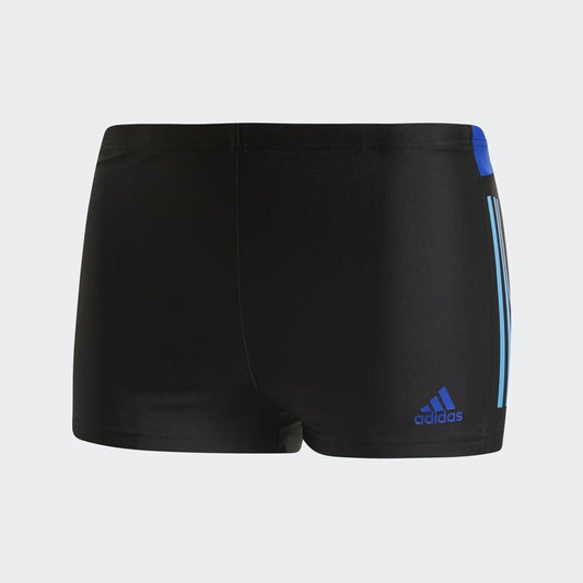 Fitness 3 Stripes Colour Block Boxer Black/ Bright Blue