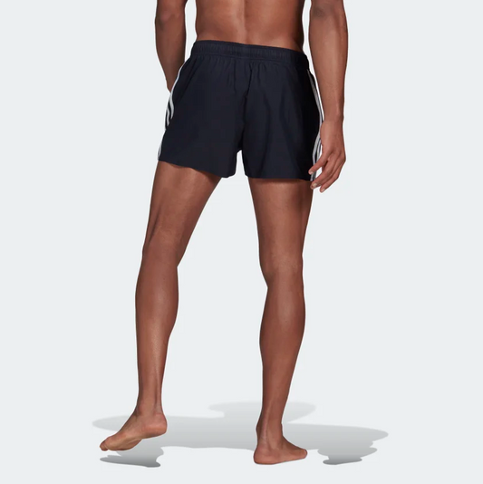 adidas Classic 3-Stripes Swim Short (Black)