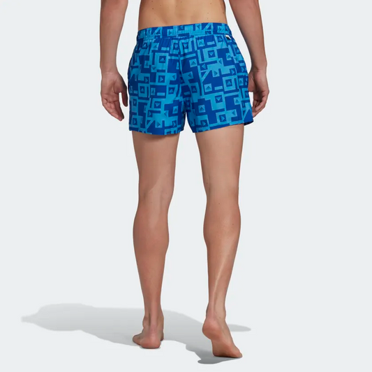adidas Graphic Swim Shorts (Blue)