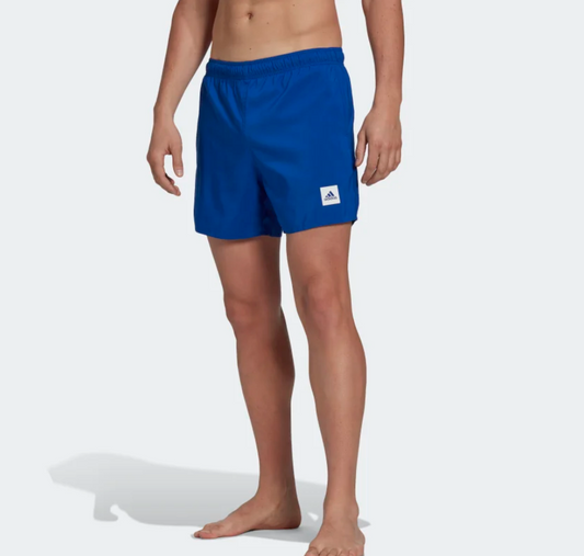 Short Length Solid Swim Short (Royal Blue)