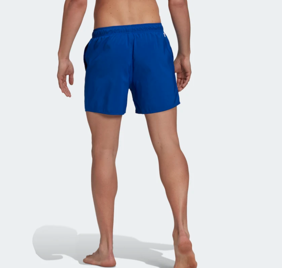 Short Length Solid Swim Short (Royal Blue)