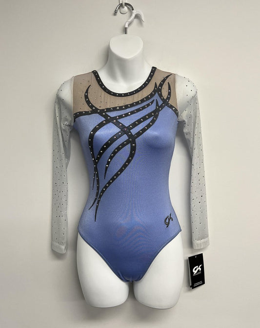 Ribbon and Curls Competition Leotard