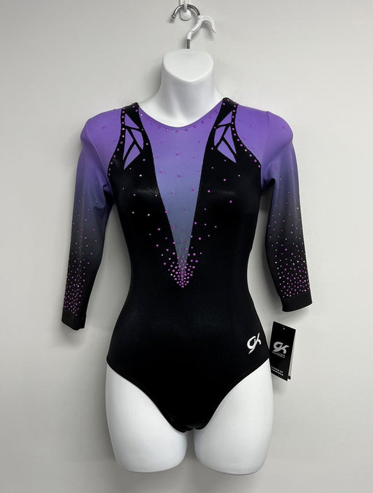 Painted Glass Sublimated Competition Leotard