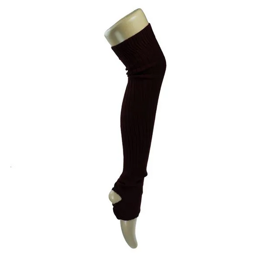 Soft legwarmer with hole 70 cm