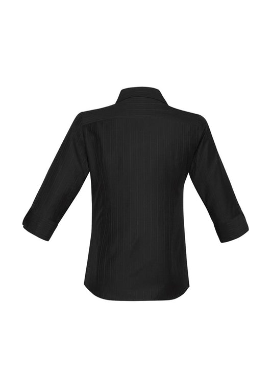 Womens Preston 3/4 Sleeve Shirt Black