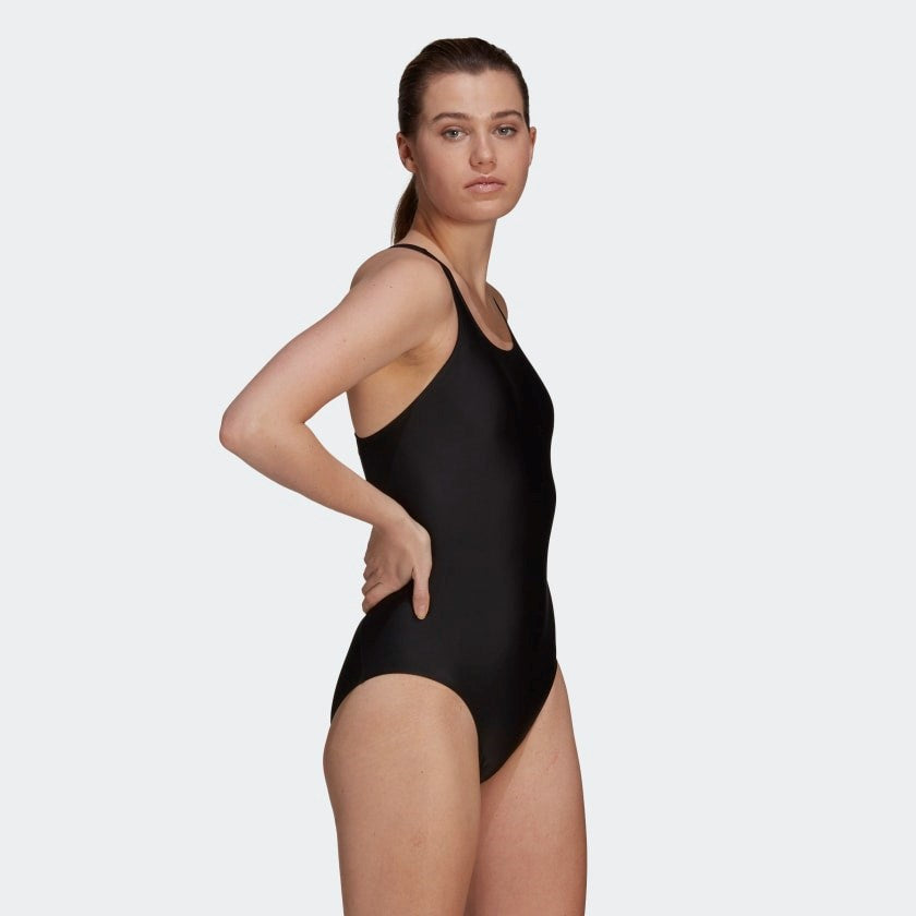 SH3.RO Solid Swimsuit Black/ White