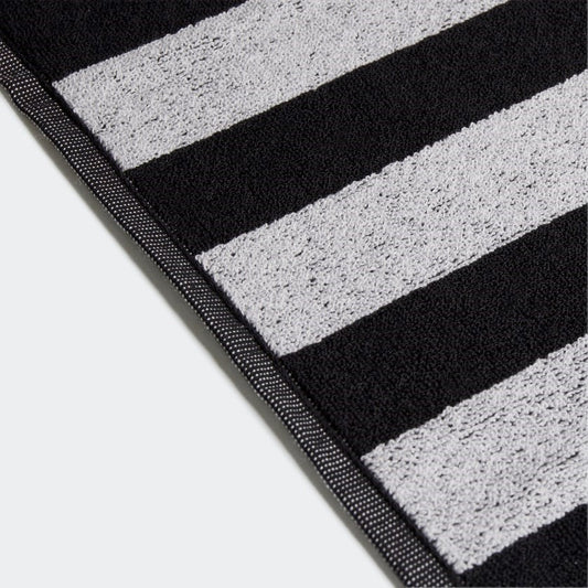 adidas 3-Stripes Large Sauna Black Towel