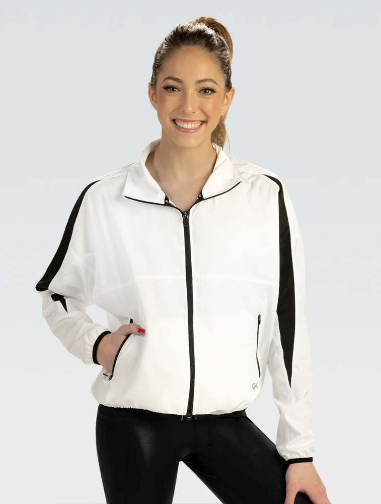Monochromatic Women's Jacket White