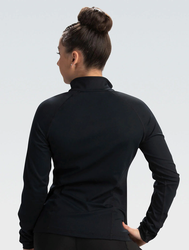Fitted Quarter Zip With Pockets